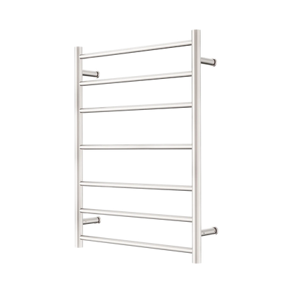 Mecca 240V 7 Bar Heated Towel Ladder Brushed Nickel
