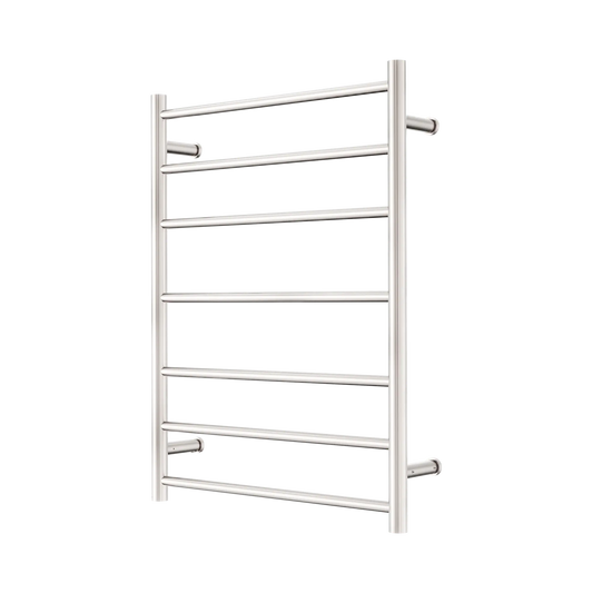 Mecca 240V 7 Bar Heated Towel Ladder Brushed Nickel