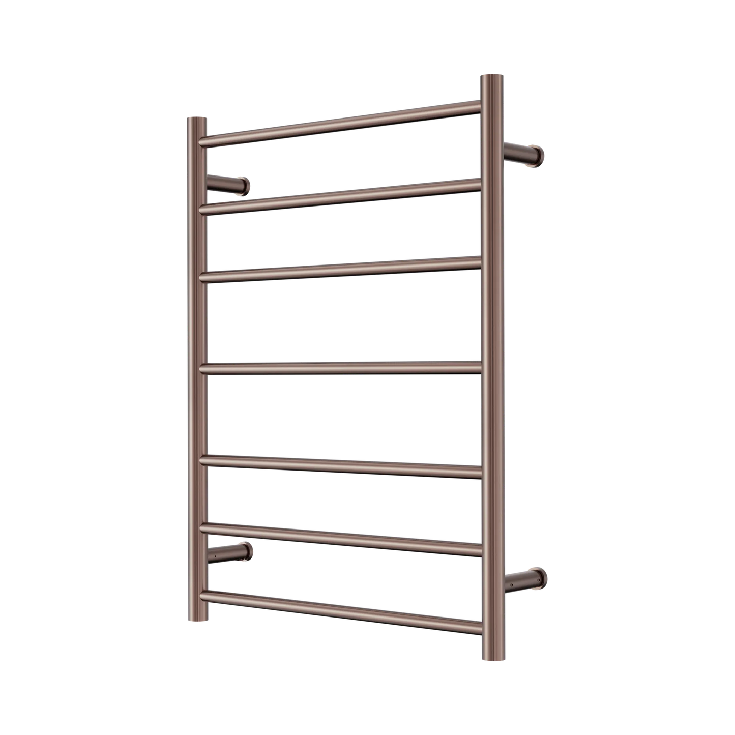Mecca 240V 7 Bar Heated Towel Ladder Brushed Bronze
