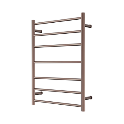 Mecca 240V 7 Bar Heated Towel Ladder Brushed Bronze
