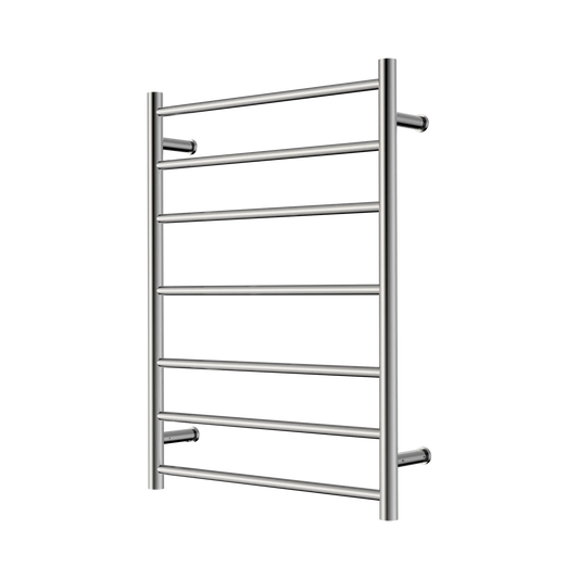 Mecca 240V 7 Bar Heated Towel Ladder Chrome