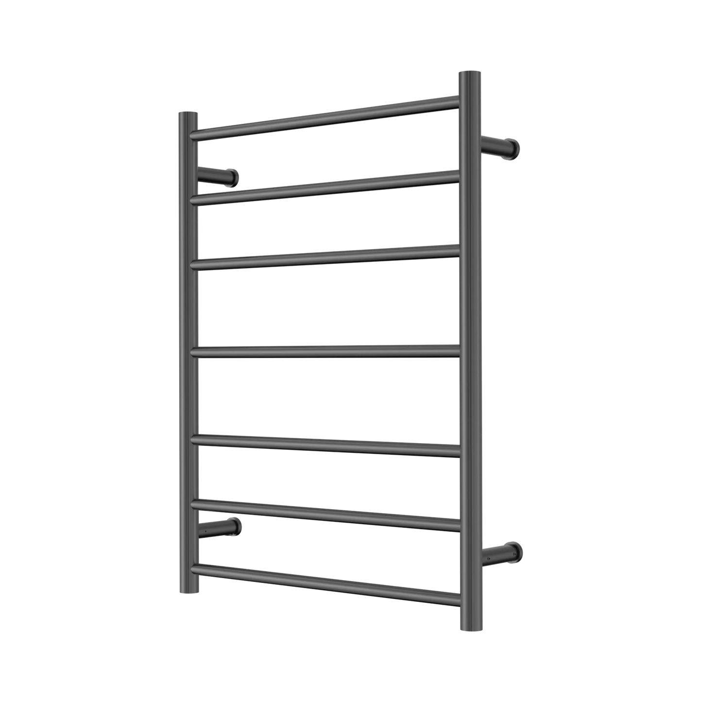 Mecca 240V 7 Bar Heated Towel Ladder Gun Metal