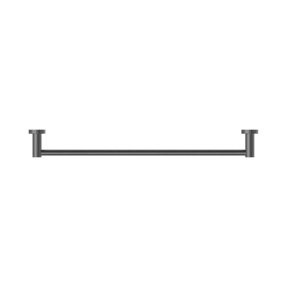 Mecca Single Towel Rail 600mm Gun Metal