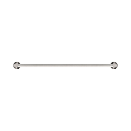 Mecca Double Towel Rail 600mm Brushed Nickel