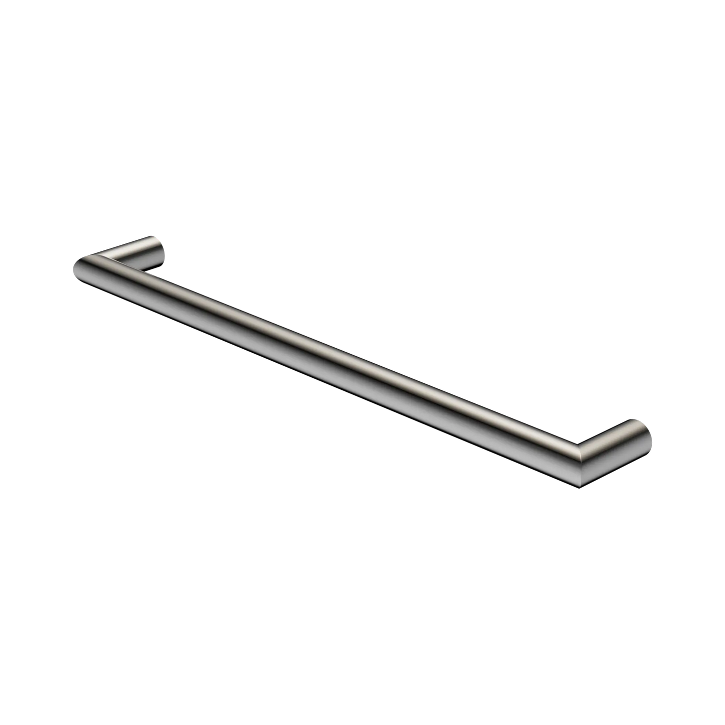 Mecca 240V Single Heated Towel Rail Chrome