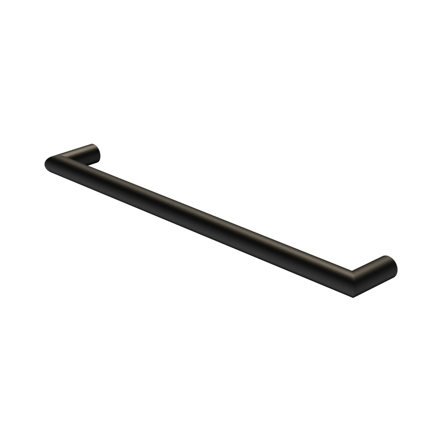 Mecca 240V Single Heated Towel Rail Matte Black