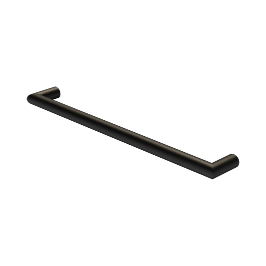 Mecca 240V Single Heated Towel Rail Matte Black