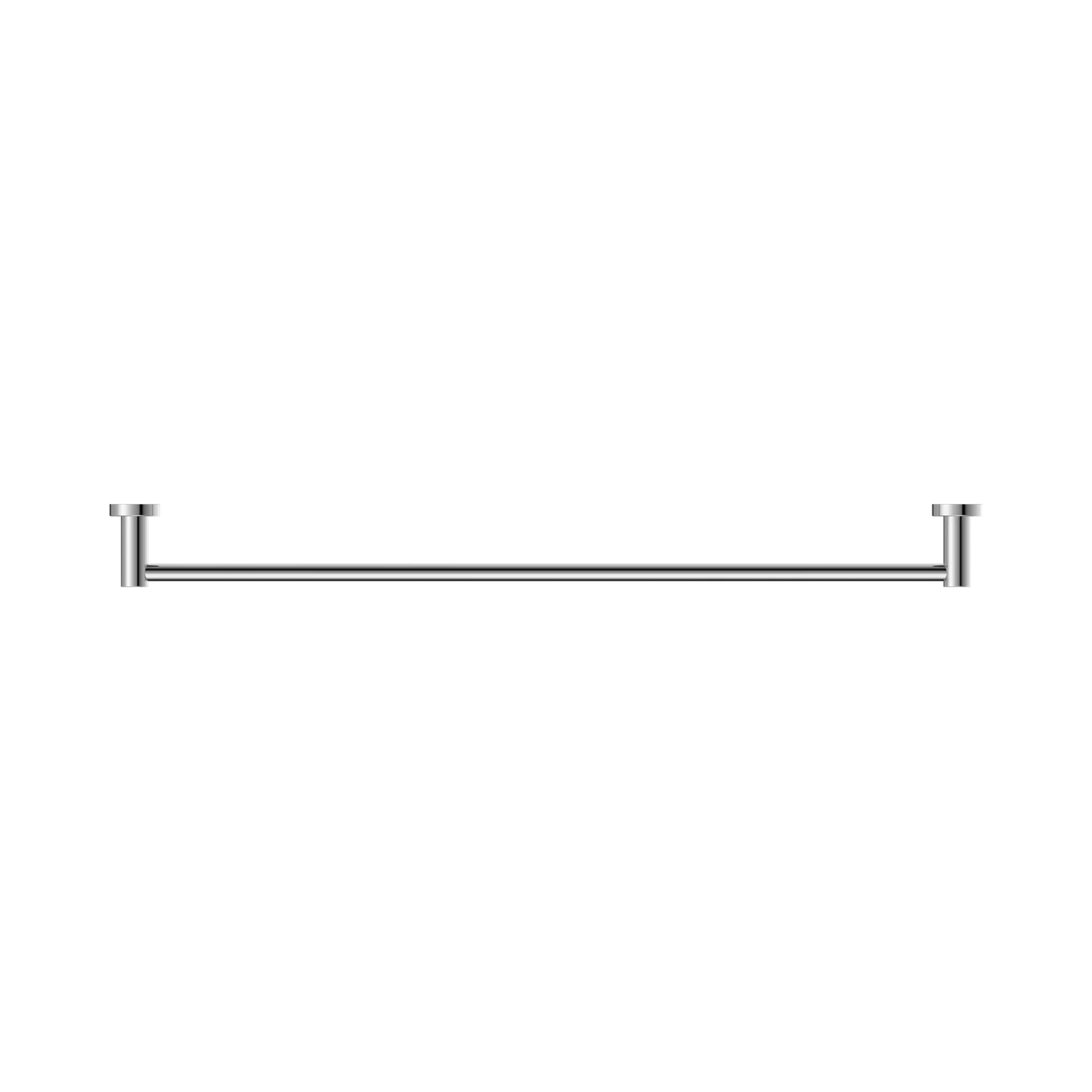 Mecca Single Towel Rail 800mm Chrome