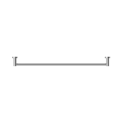 Mecca Single Towel Rail 800mm Chrome