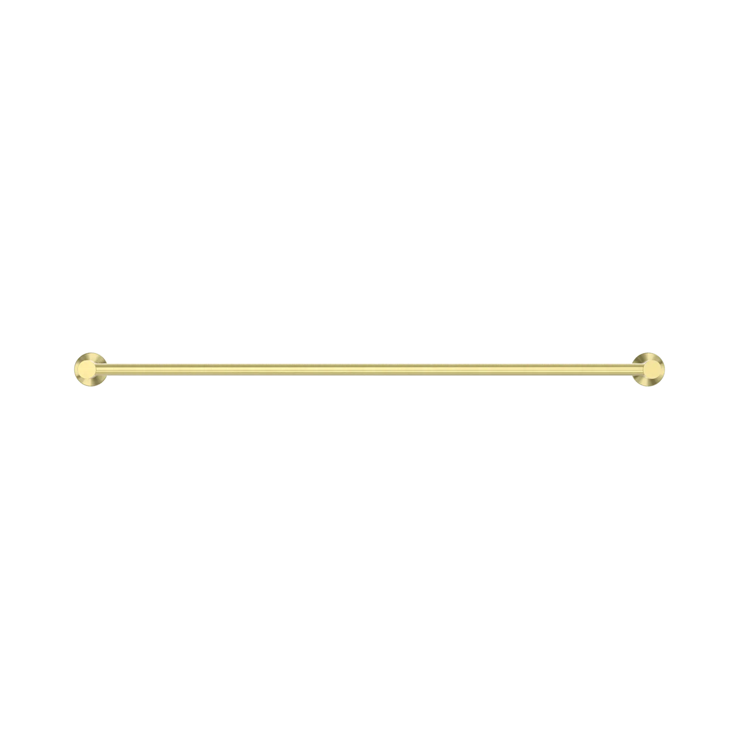 Mecca Double Towel Rail 800mm Brushed Gold
