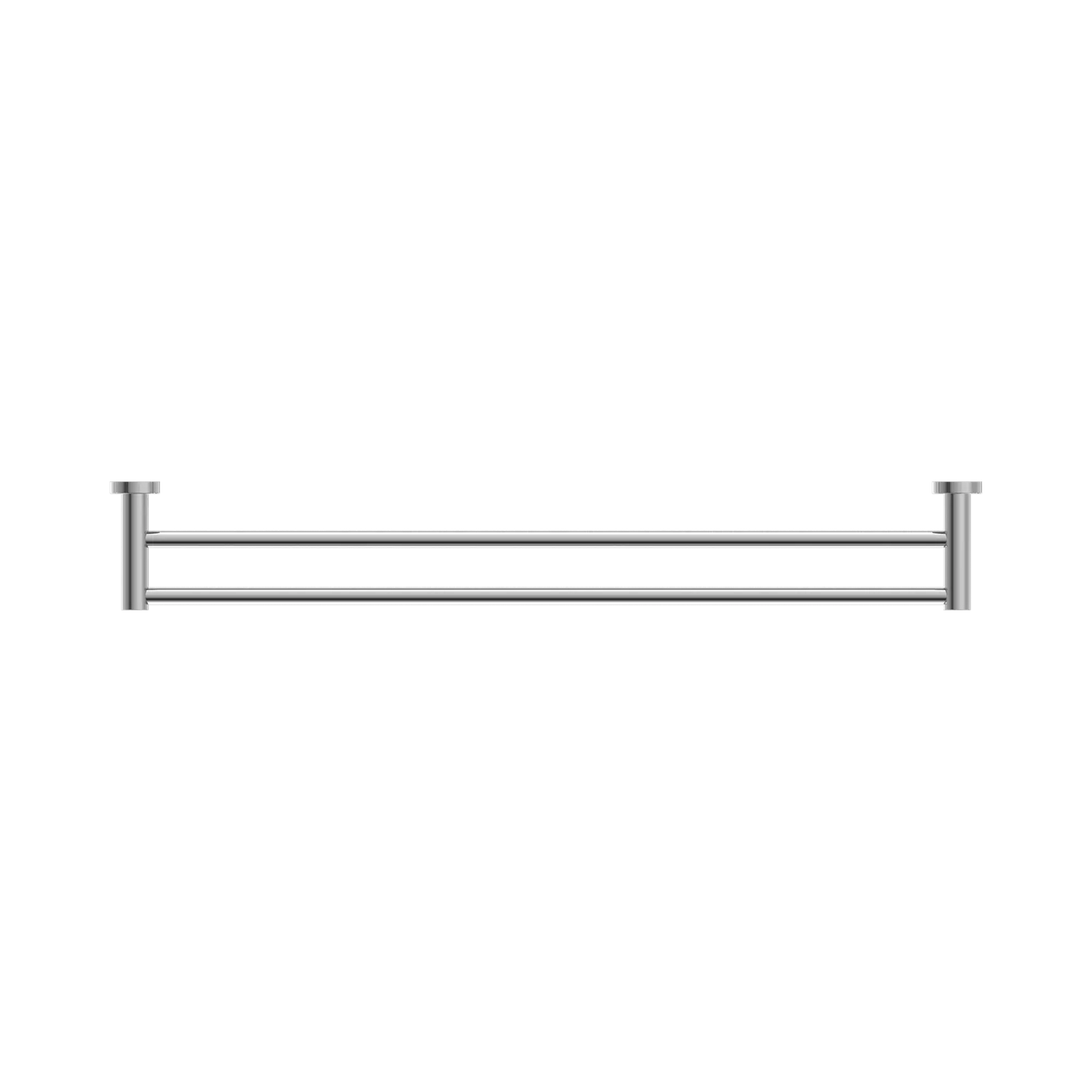 Mecca Double Towel Rail 800mm Chrome