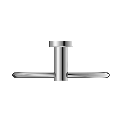 Mecca Hand Towel Ring Chrome