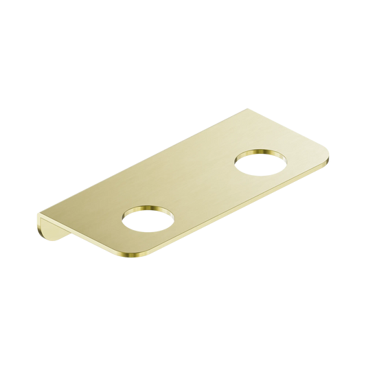 Mecca Double Soap Bottle Holder Brushed Gold