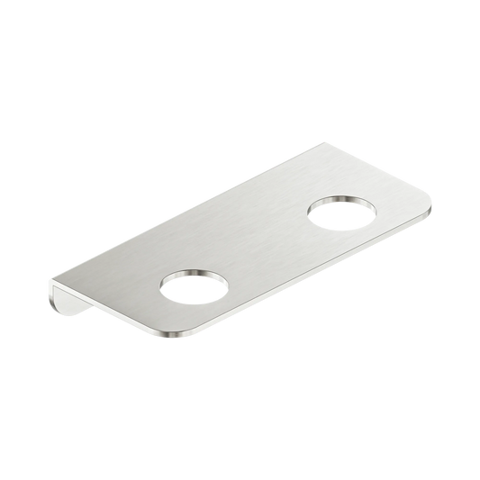 Mecca Double Soap Bottle Holder Brushed Nickel