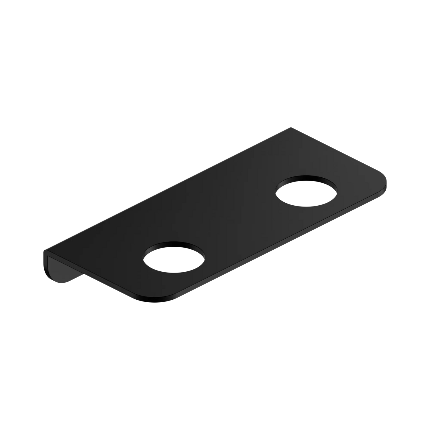 Mecca Double Soap Bottle Holder Matte Black
