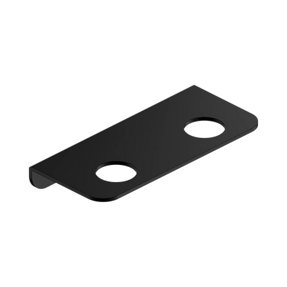 Mecca Double Soap Bottle Holder Matte Black