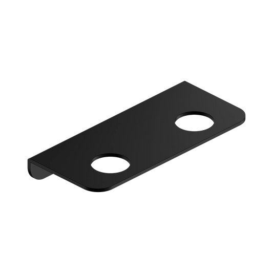 Mecca Double Soap Bottle Holder Matte Black
