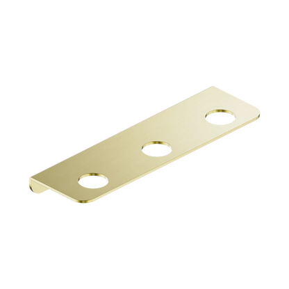 Mecca Triple Soap Bottle Holder Brushed Gold