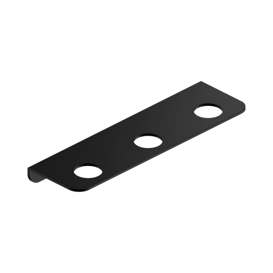 Mecca Triple Soap Bottle Holder Matte Black