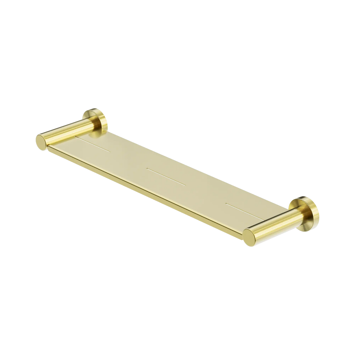 Mecca Metal Shower Shelf Brushed Gold