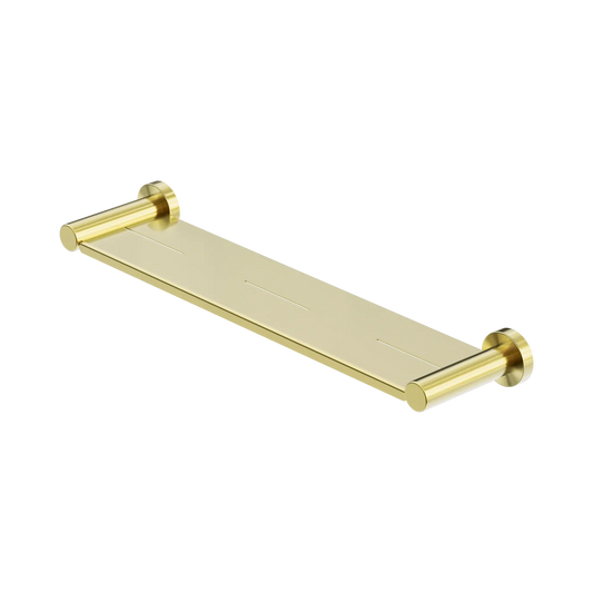Mecca Metal Shower Shelf Brushed Gold