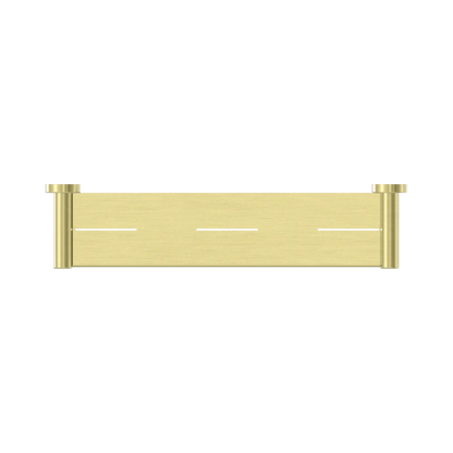 Mecca Metal Shower Shelf Brushed Gold
