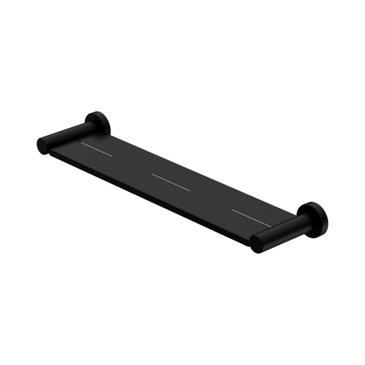 Mecca Metal Shower Shelf Matte Black
