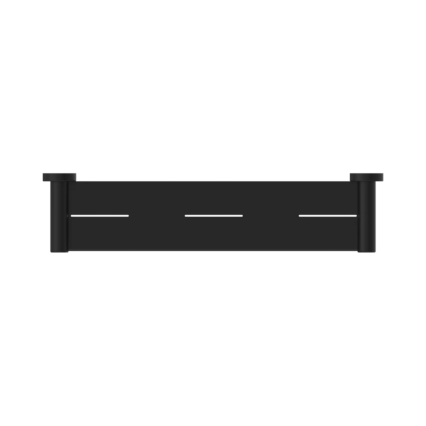 Mecca Metal Shower Shelf Matte Black