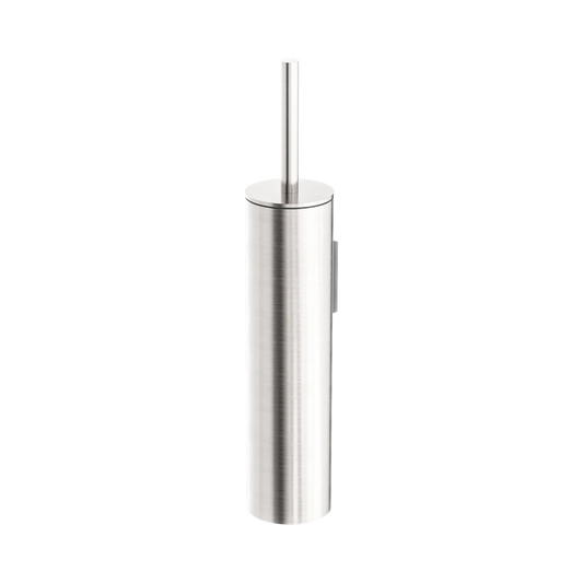 Mecca Toilet Brush Holder Brushed Nickel