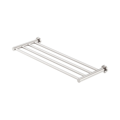 Mecca Towel Rack Brushed Nickel
