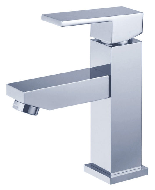 Nero VIbe Short Basin Mixers - Chrome WELS Rating: 7.5L/Min, 4Star