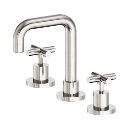 X Plus Basin Set Brushed Nickel