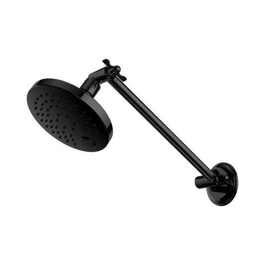 X Plus All Direction Shower Head Matte Black