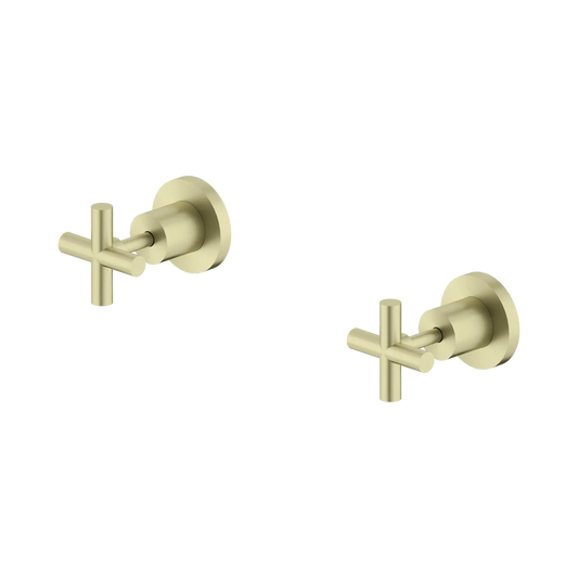 X Plus Wall Tops Assembly Brushed Gold