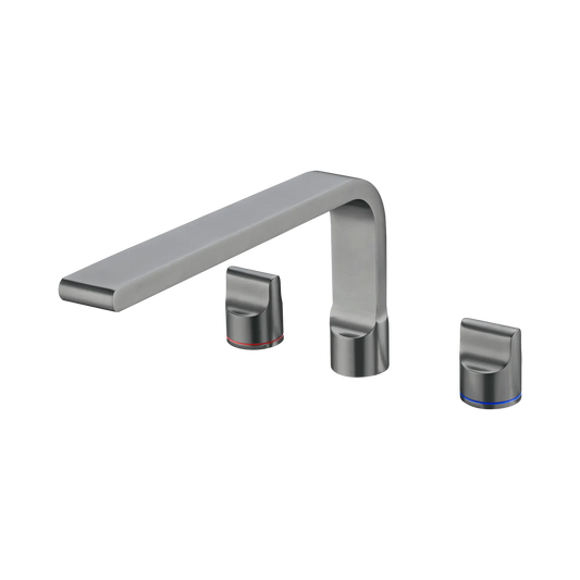 Pearl Bath Set Gun Metal