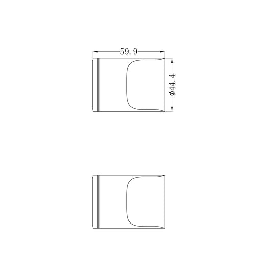 Pearl Wall Top Assemblies Gun Metal