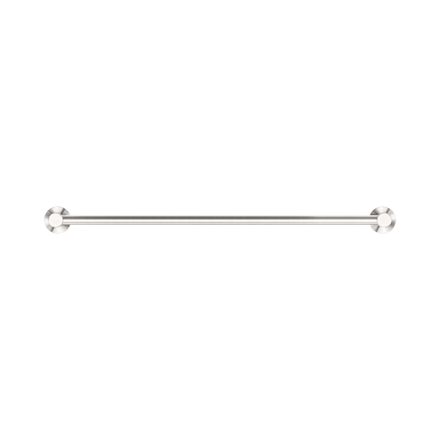 Dolce II Single Towel Rail 600mm Brushed Nickel