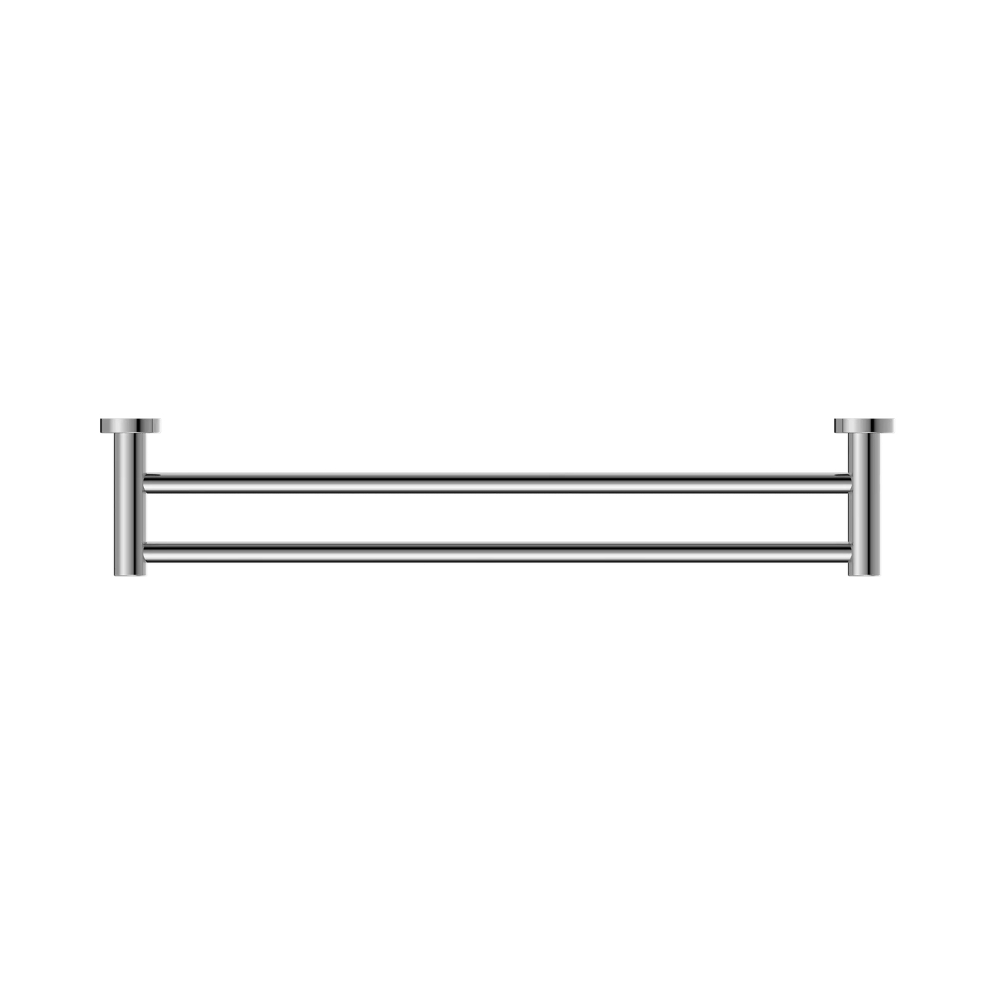 Dolce II Double Towel Rail 600mm Chrome