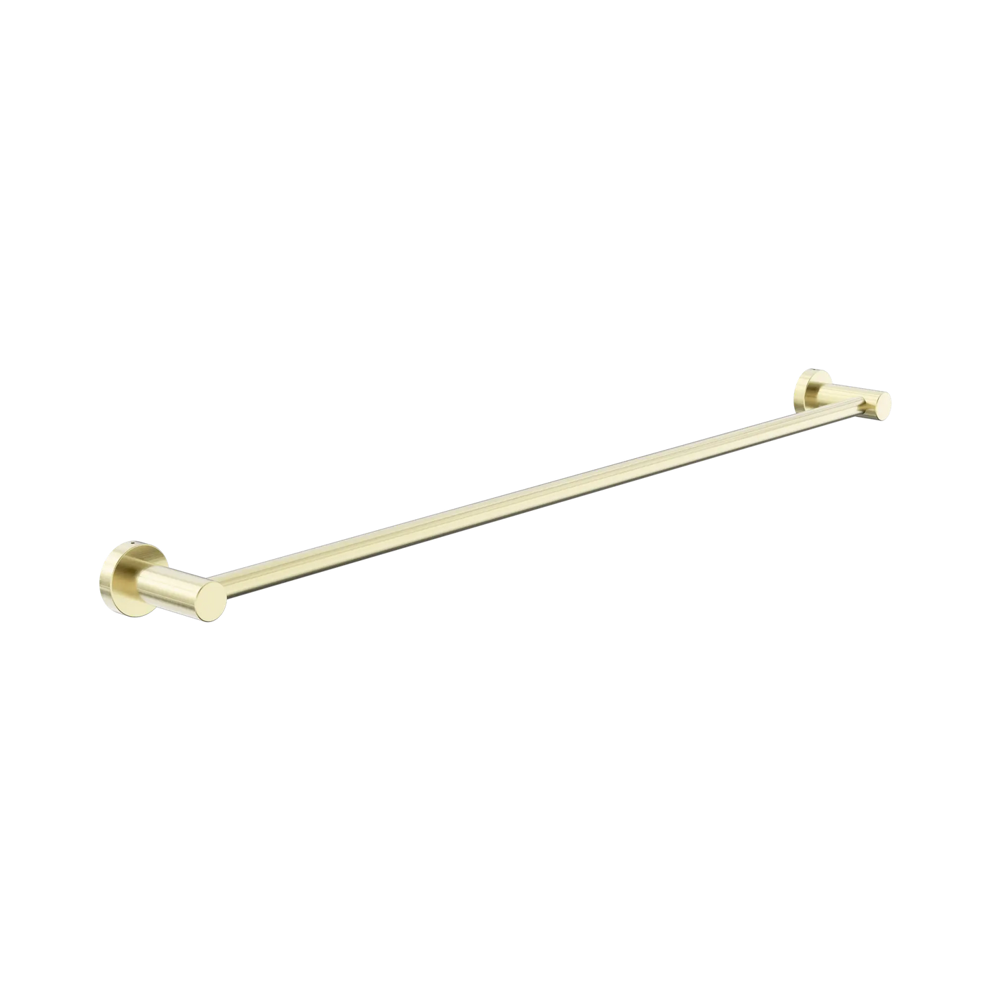 Dolce II Single Towel Rail 800mm Brushed Gold