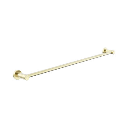 Dolce II Single Towel Rail 800mm Brushed Gold