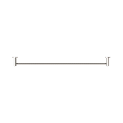 Dolce II Single Towel Rail 800mm Brushed Nickel