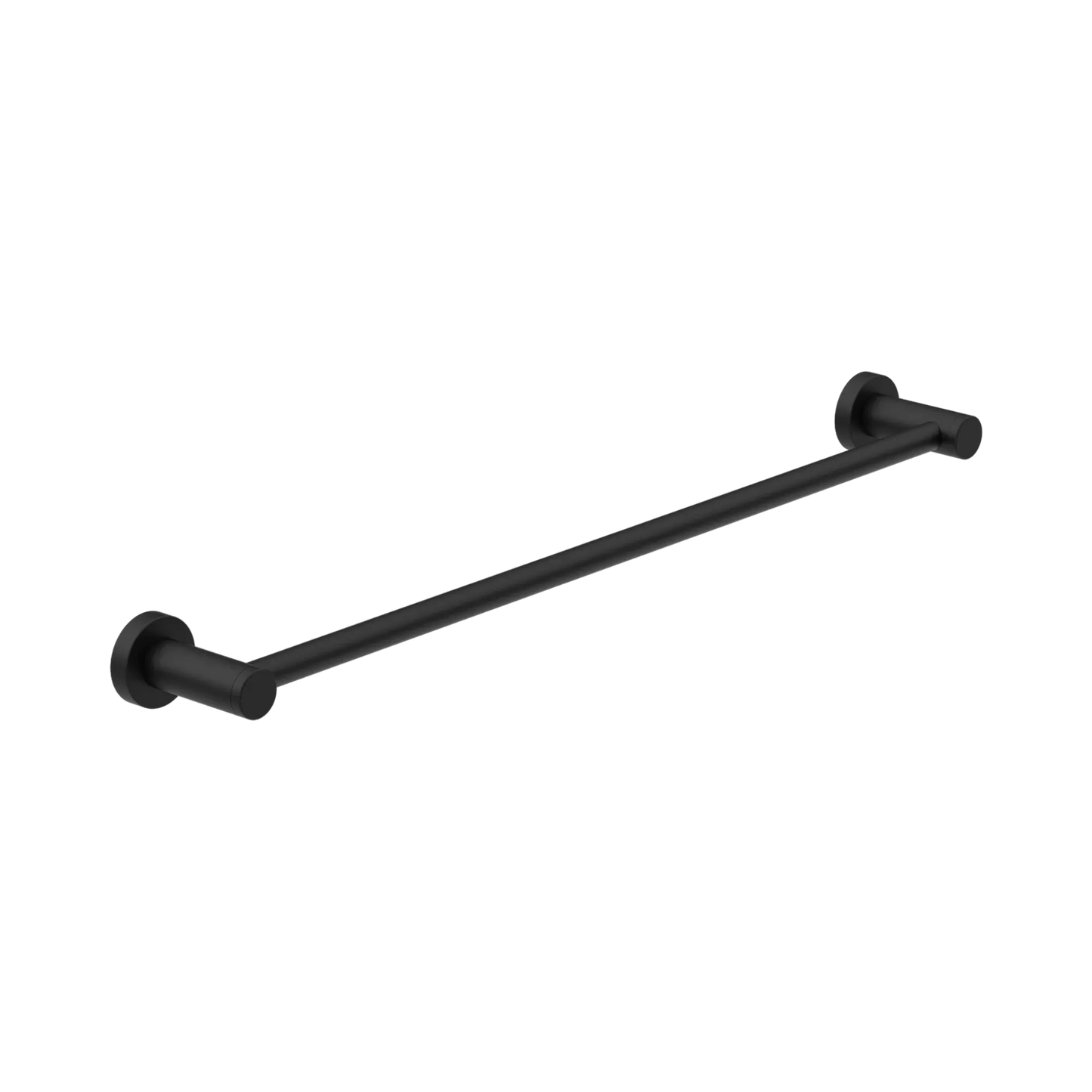 Dolce II Single Towel Rail 800mm Matte Black