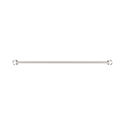 Dolce II Double Towel Rail 800mm Brushed Nickel