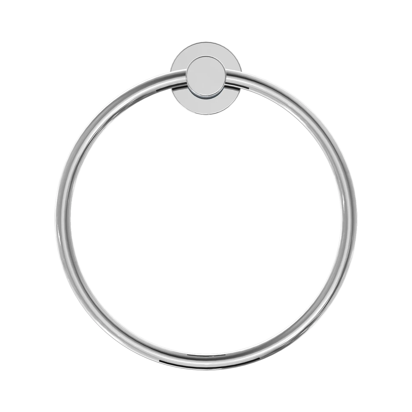 Dolce II Hand Towel Ring Chrome