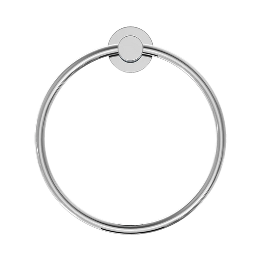 Dolce II Hand Towel Ring Chrome