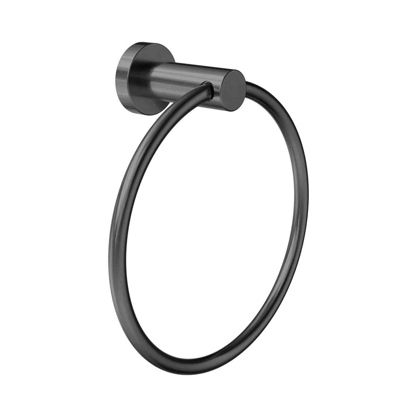 Dolce II Hand Towel Ring Gun Metal