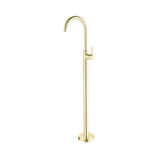 Mecca Freestanding Bath Mixer Brushed Gold
