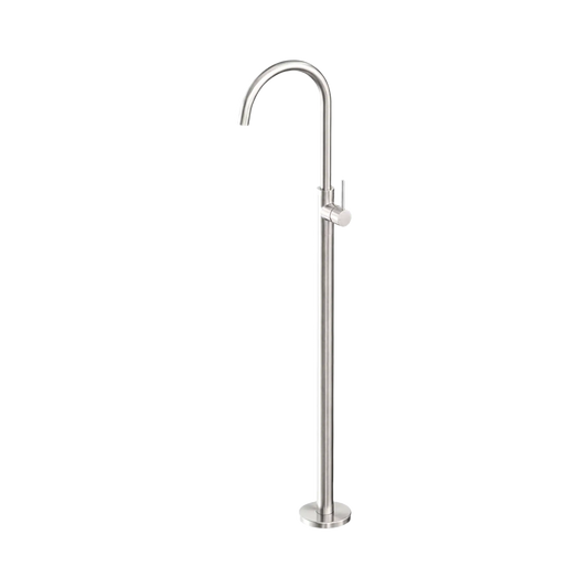Mecca Freestanding Bath Mixer Brushed Nickel