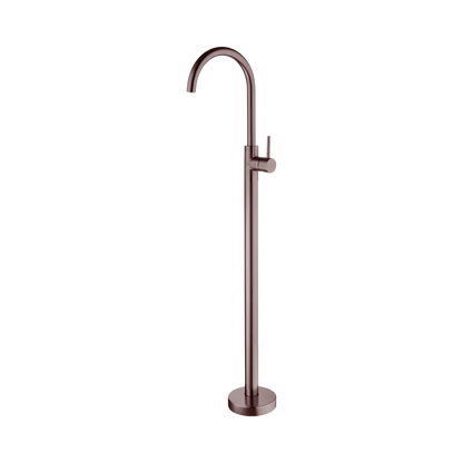 Mecca Freestanding Bath Mixer Brushed Bronze