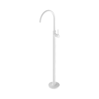 Mecca Freestanding Bath Mixer Matte White